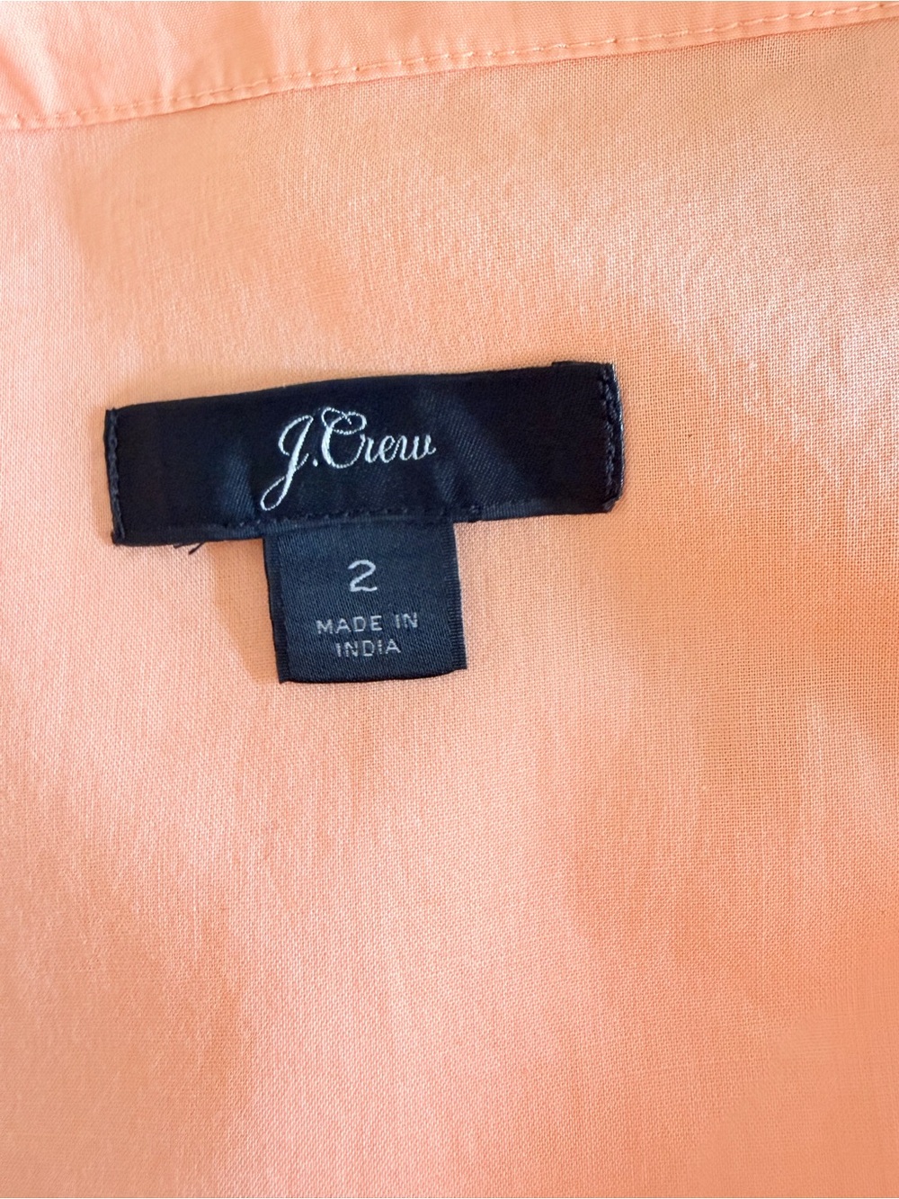 J. Crew Bright Orange Sleeveless Wrap-Front Midi Dress - Picture 6 of 7